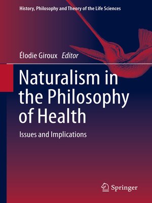cover image of Naturalism in the Philosophy of Health